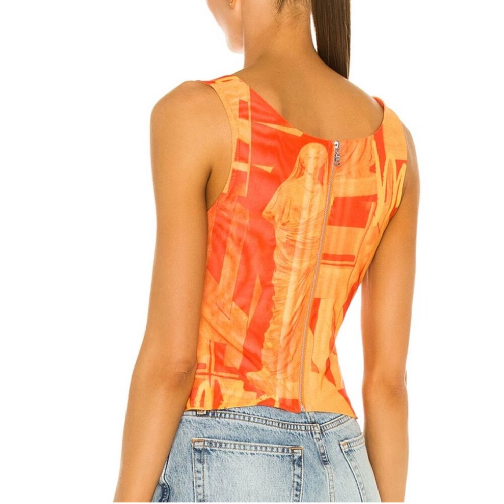 Miaou Imogene Corset (stone orange) - Picture 3 of 7